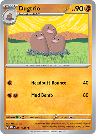 051 - Dugtrio