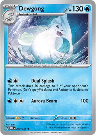 087 - Dewgong