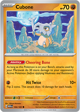 104 - Cubone