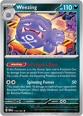 110 - Weezing