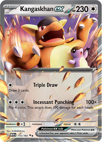 115 - Kangaskhan EX