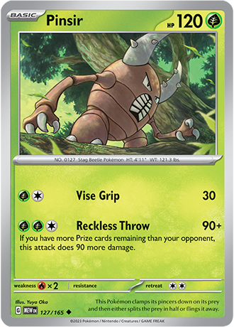 127 - Pinsir