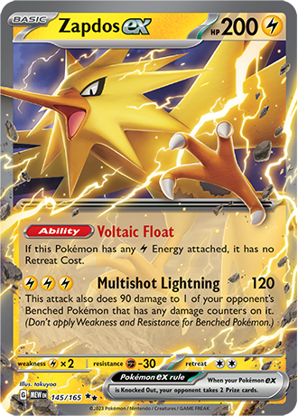 145 - Zapdos EX