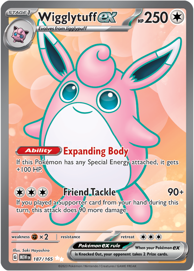 187 - Wigglytuff ex
