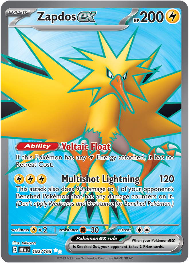 192 - Zapdos ex