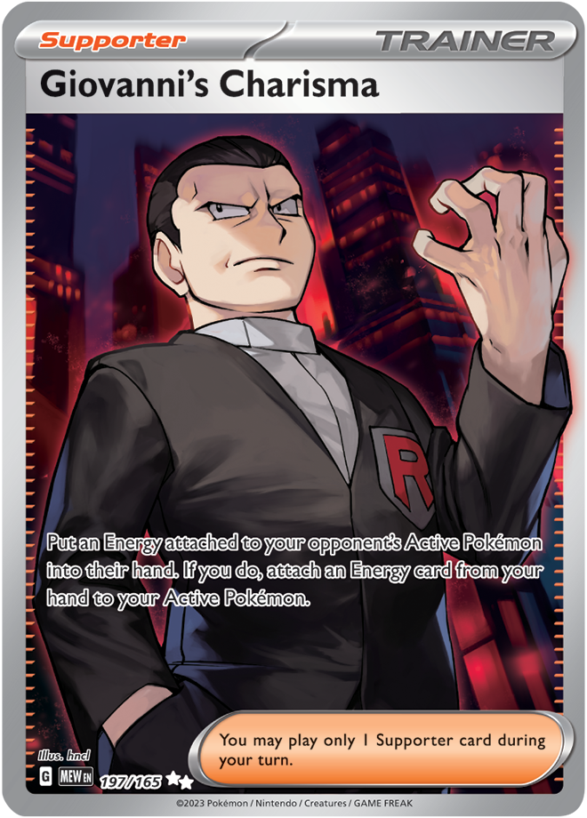 197 - Giovanni's Charisma