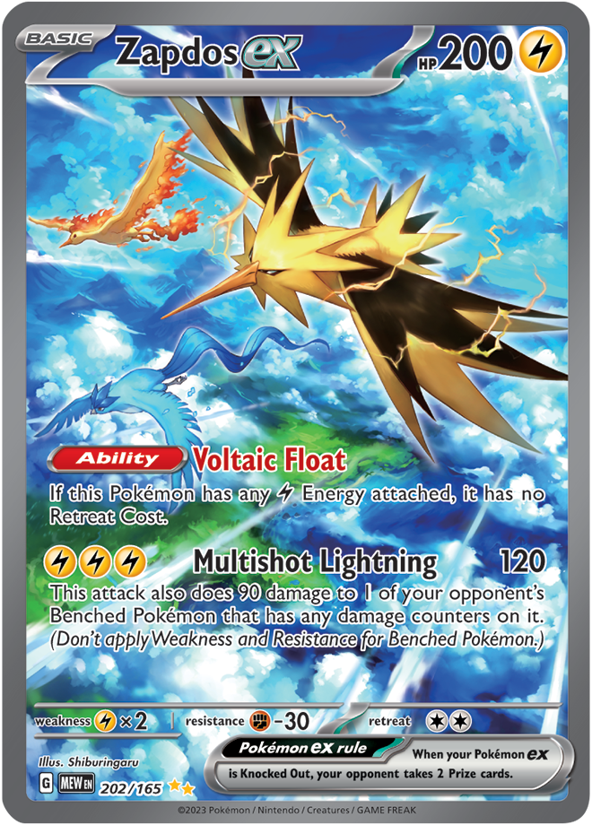 202 - Zapdos ex
