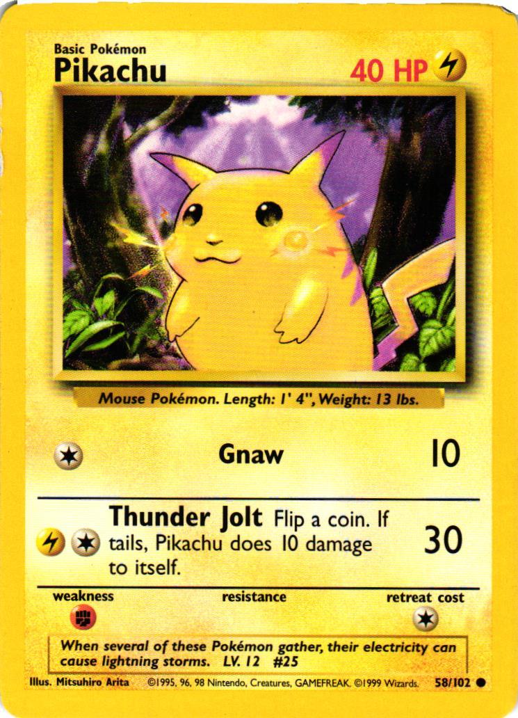 058 Pikachu