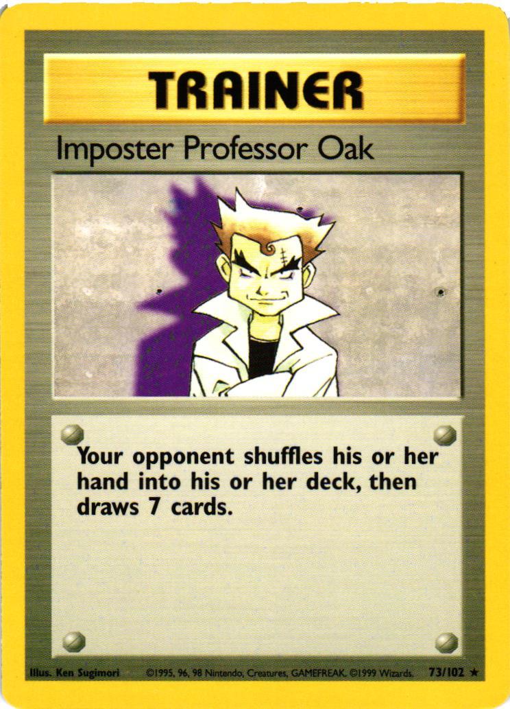 073 Imposter Professor Oak