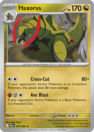 070 Haxorus