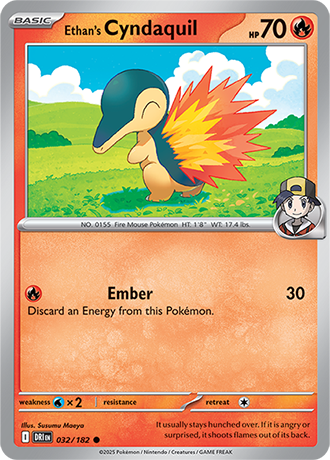 032 Ethan's Cyndaquil
