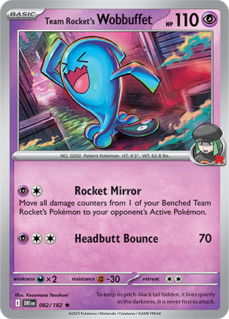082 Team Rocket's Wobbuffet