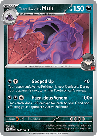 124 Team Rocket's Muk