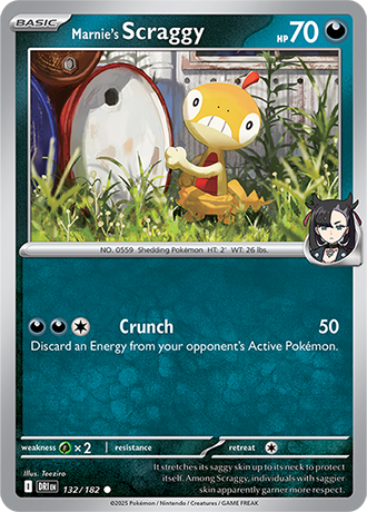 132 Marnie's Scraggy