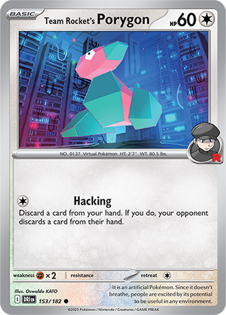153 Team Rocket's Porygon