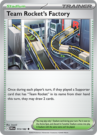 173 Team Rocket's Factory