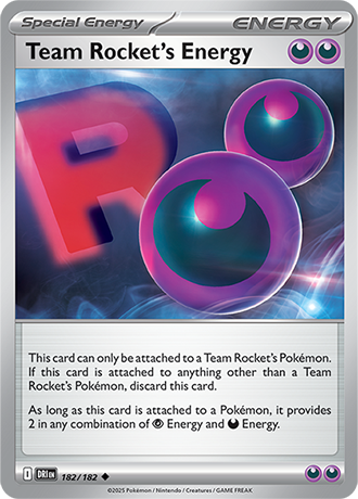 182 Team Rocket's Energy