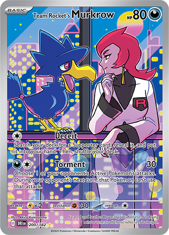 200 Team Rocket's Murkrow
