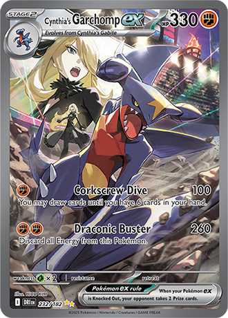 232 Cynthia's Garchomp ex