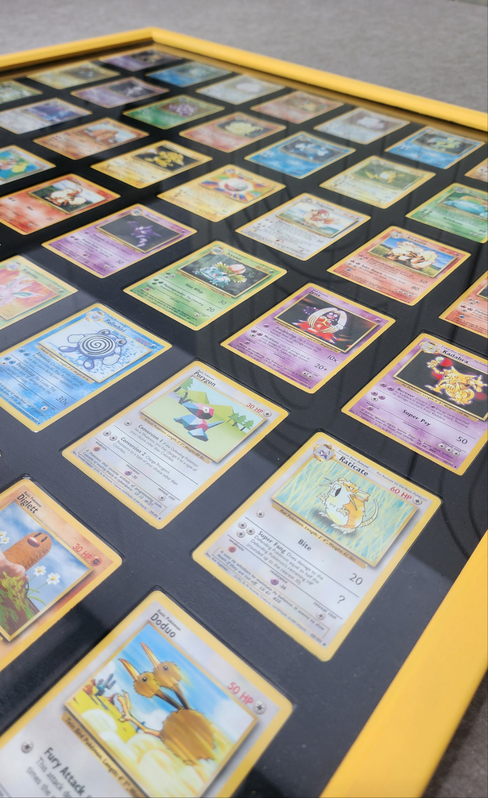 TCG (POKEMON) Base set/1st Edition/Shadowless  CUSTOM FRAME