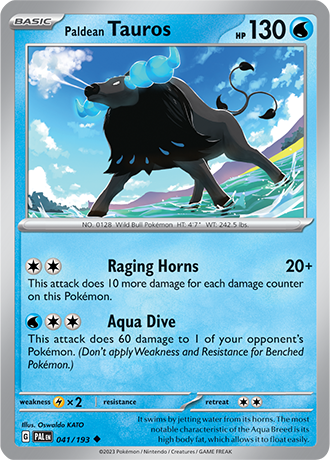 041 Paldean Tauros