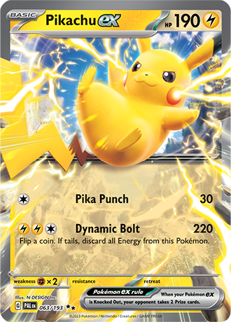 063 Pikachu ex