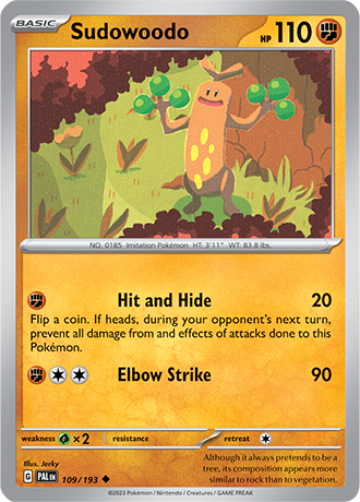 109 Sudowoodo