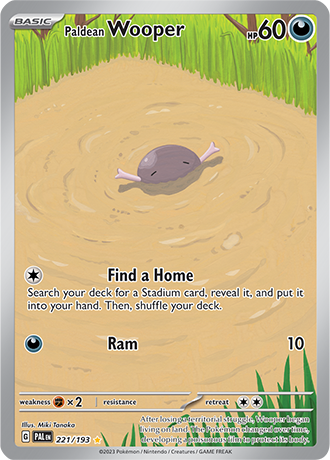 221 Paldean Wooper