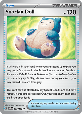 175 Snorlax Doll