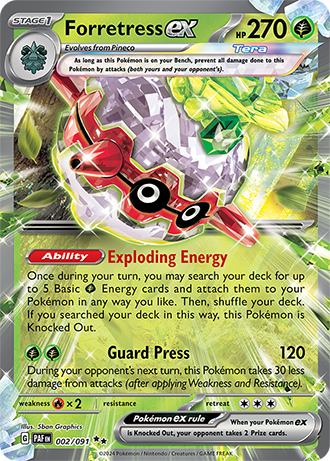 002 Forretress ex
