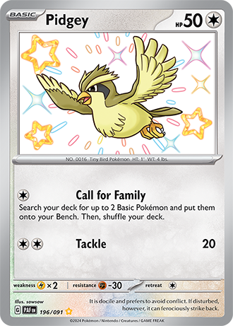 196 Pidgey
