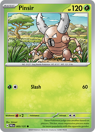 003 Pinsir