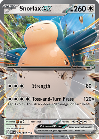 076 Snorlax ex