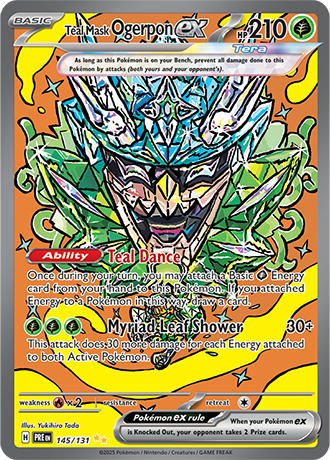 145 Teal Mask Ogerpon ex