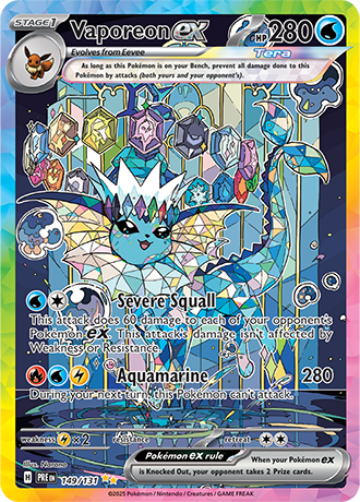 149 Vaporeon ex