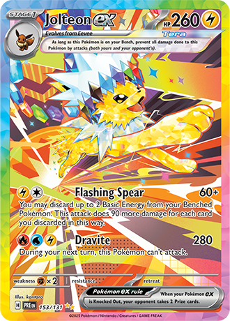 153 Jolteon ex