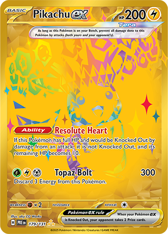 179 Pikachu ex