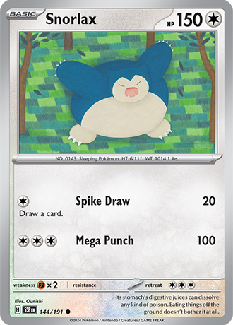 144 Snorlax