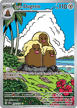 208 Alolan Dugtrio