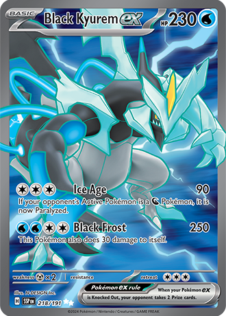 218 Black Kyurem ex