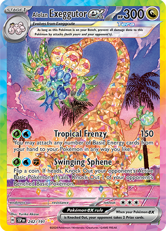 242 Alolan Exeggutor ex