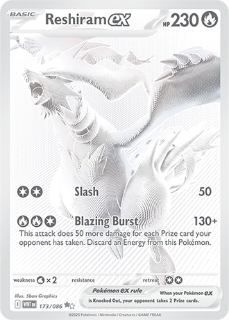 173 Reshiram ex