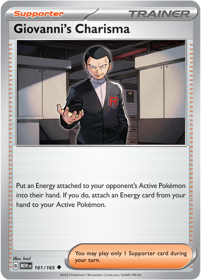 161 - Giovanni's Charisma